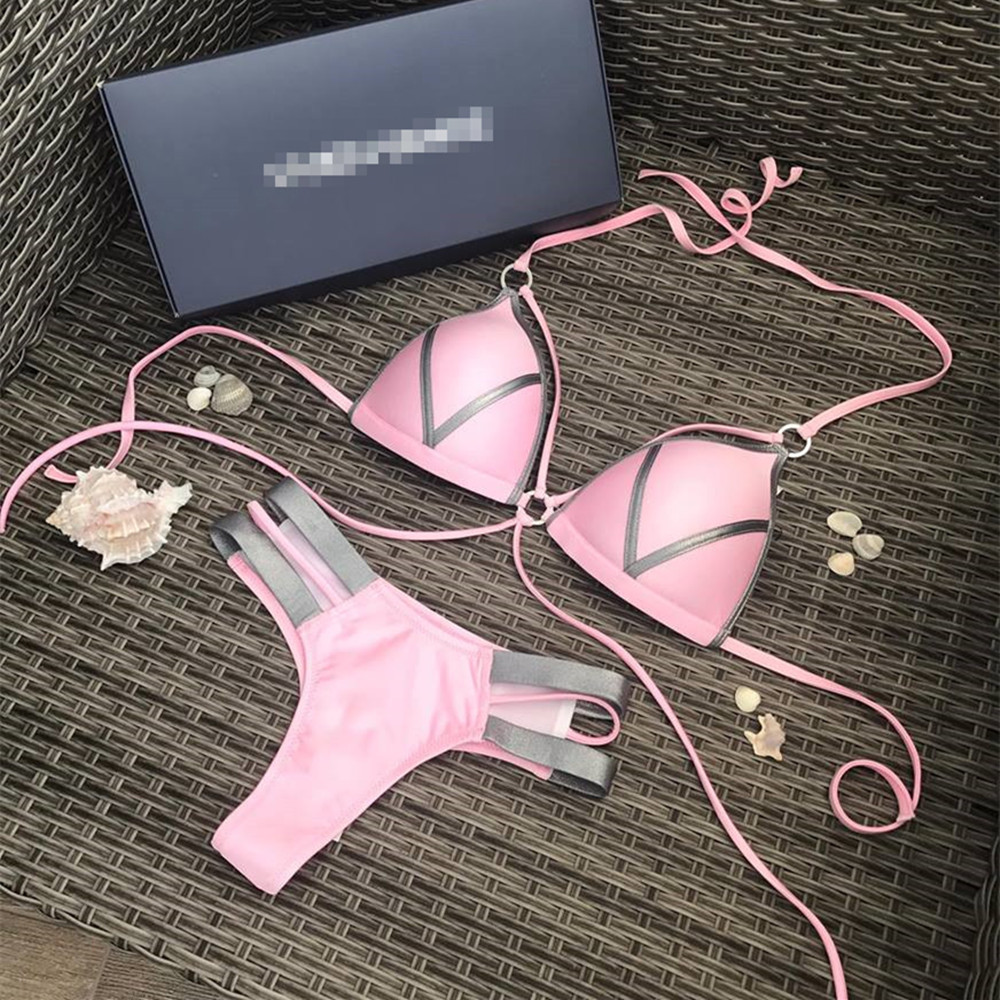 Bronzing bikini - Pink, L